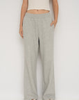 French Terry Wide Leg Pants