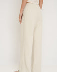 French Terry Wide Leg Pant