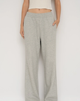 French Terry Wide Leg Pants