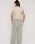 French Terry Wide Leg Pants