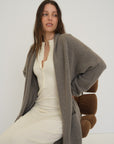 Cashmere Wool Blend Cardigan