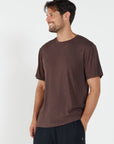 Como Crew Neck T-Shirt - Espresso
