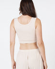 Como Crop Top - Beige