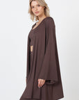 Como Lounge Robe - Espresso