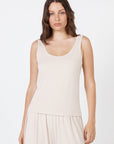 Como Tank Top - Beige
