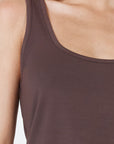 Como Tank Top - Espresso