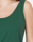 Como Tank Top - Forest Green