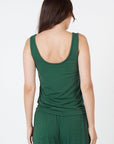 Como Tank Top - Forest Green