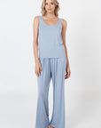 Como Tank Top - Lavender Grey