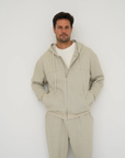 Experience the ultimate comfort with the Organic Cotton Zip-Up Hoodie from AOCO. Crafted with premium eco-friendly materials, this is an everyday essential.