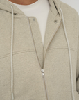 Experience the ultimate comfort with the Organic Cotton Zip-Up Hoodie from AOCO. Crafted with premium eco-friendly materials, this is an everyday essential.