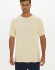 Lounge Crew Neck Tshirt Yellow