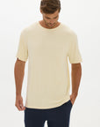 Lounge Crew Neck Tshirt Yellow