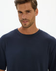 Lounge Crew Neck Tshirt Navy