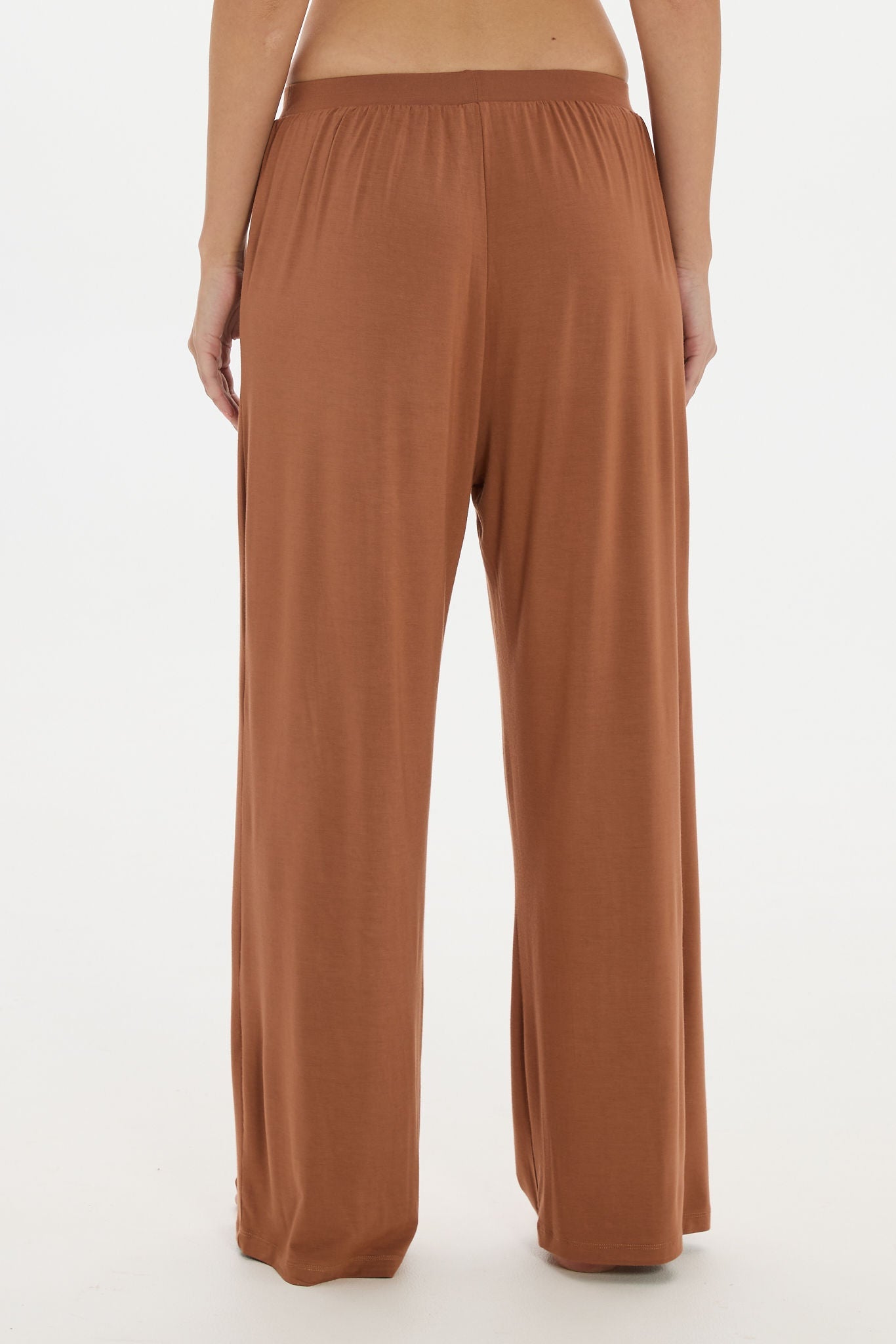 Loose Lounge Pants Brown