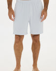 Mens Lounge Shorts Baby Blue