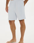 Mens Lounge Shorts Baby Blue