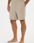 Mens Lounge Shorts Taupe