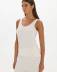La Palma Lounge Tank Top - Cream