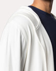 Mens Cream Lounge hoodie