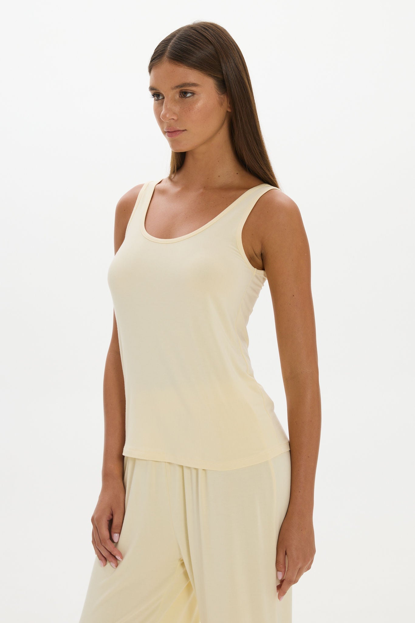 Lounge Tank Top Yellow