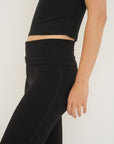 Super Soft Organic Cotton Leggings - Black
