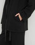 French Terry Robe Jacket