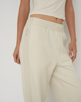 French Terry Wide Leg Pant