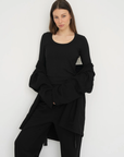 Soft Rib Scoop Neck Top