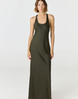 Embrace pure elegance with the Bella Silk Dress by AOCO. Made from luxurious silk, this slip dress offers a flawless silhouette for your glamorous evenings.