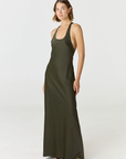 Embrace pure elegance with the Bella Silk Dress by AOCO. Made from luxurious silk, this slip dress offers a flawless silhouette for your glamorous evenings.