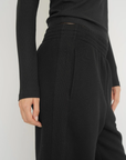 Upgrade your downtime with the French Terry Wide Leg Pants from AOCO. Crafted from ultra-soft fabrics, these chic bottoms provide a flattering, relaxed fit.
