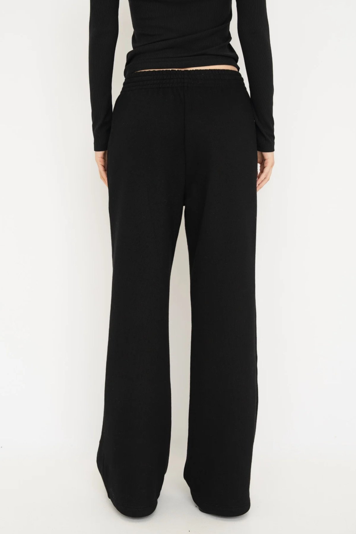 Upgrade your downtime with the French Terry Wide Leg Pants from AOCO. Crafted from ultra-soft fabrics, these chic bottoms provide a flattering, relaxed fit.