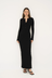 Embrace effortless style with the Long Sleeve Henley Maxi Dress from AOCO. Featuring a classic button front and soft fabrics, it's your new daily essential.