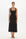 AOCO Capri Cross Back Halter Dress Black