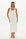 AOCO Capri Cross Back Halter Dress Ivory