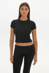 AOCO Carly Baby Tee Black