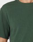 Mens Crew Neck Tshirt Forest Green