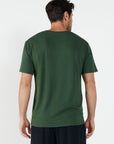 Como Crew Neck T-Shirt - Forest Green