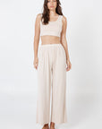 Como Crop Top - Beige