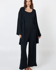 Como Lounge Robe - Black
