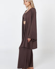 Como Lounge Robe - Espresso
