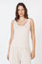 AOCO Como Tank Top - Beige