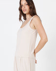 Como Tank Top - Beige