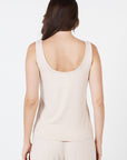 Como Tank Top - Beige