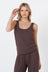 AOCO Como Tank Top - Espresso