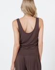 Como Tank Top - Espresso