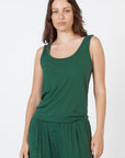 Como Tank Top - Forest Green