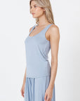 Como Tank Top - Lavender Grey