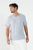 AOCO Como V-Neck T-Shirt - Lavender Grey 